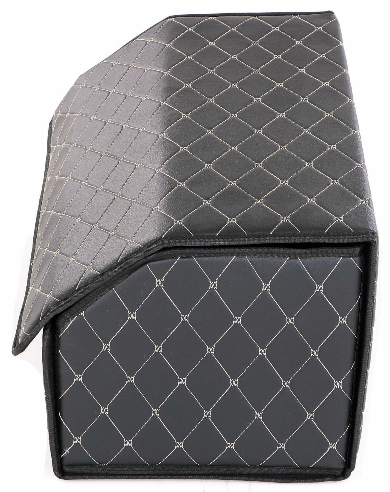 Organizér do kufru auta CAR COMPACT ELEGANT L, 2 přihrádky, skládací, s víkem SIXTOL - náhled 5