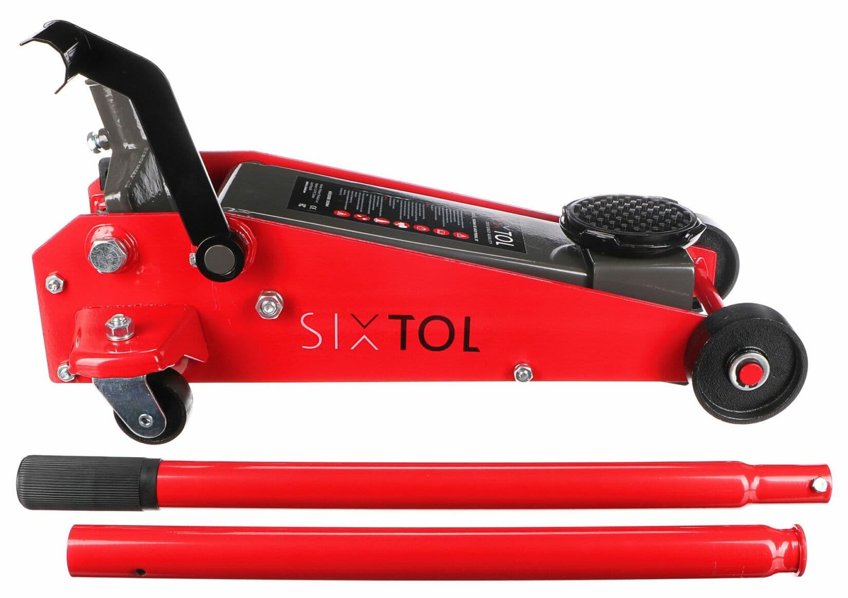 Pojízdný hydraulický zvedák heavy-duty 3T s pedálem SX JACK PEDAL 3T SIXTOL - náhled 3