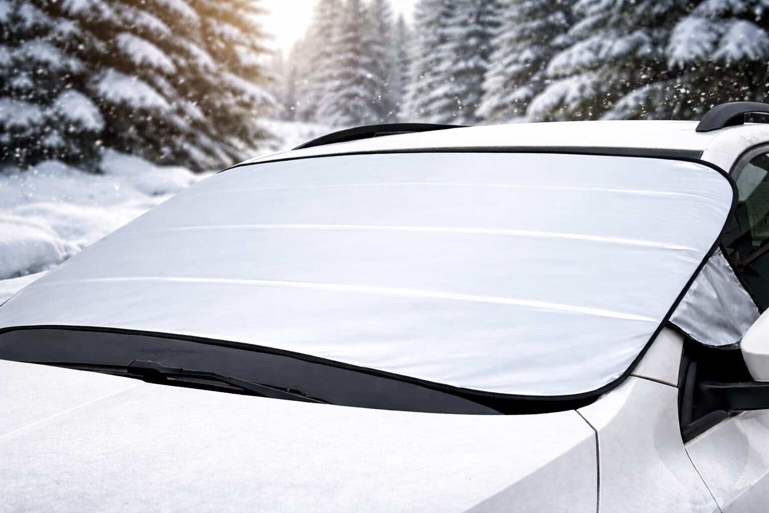 Clona proti námraze, sněhu a slunci CAR SNOW COVER 2, 200 x 70 cm SIXTOL - náhled 4