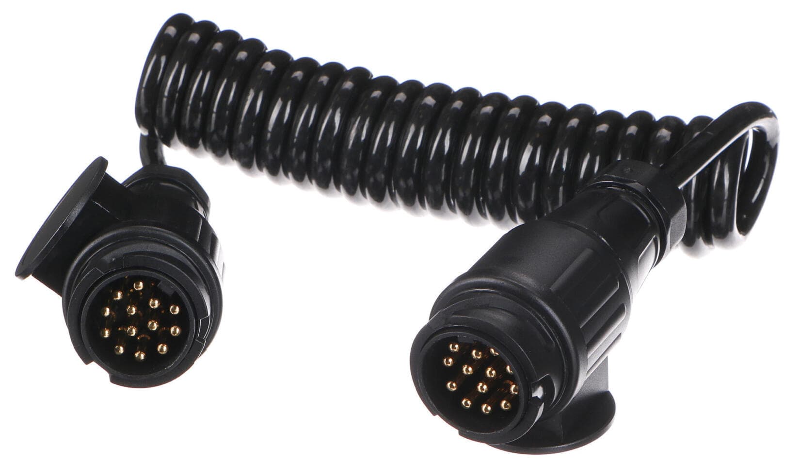 Propojovací spirálový kabel zástrčky tažného zařízení TRAILER CABLE 4, 13-13pin, 3m SIXTOL - náhled 4