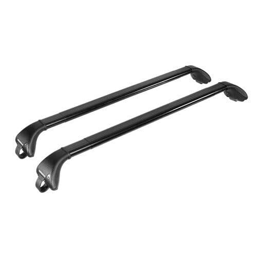 Střešní nosiče NORDRIVE Snap Steel Rail S černé - na podélníky - náhled 2