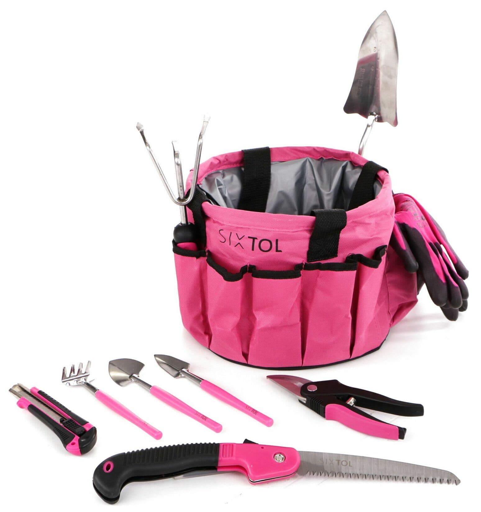 Sada zahradního nářadí GARDEN PINK 10 - Bez krabice SIXTOL - náhled 5