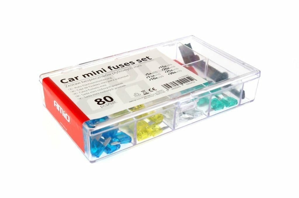 MIDI pojistky nožové sada 80ks - náhled 3