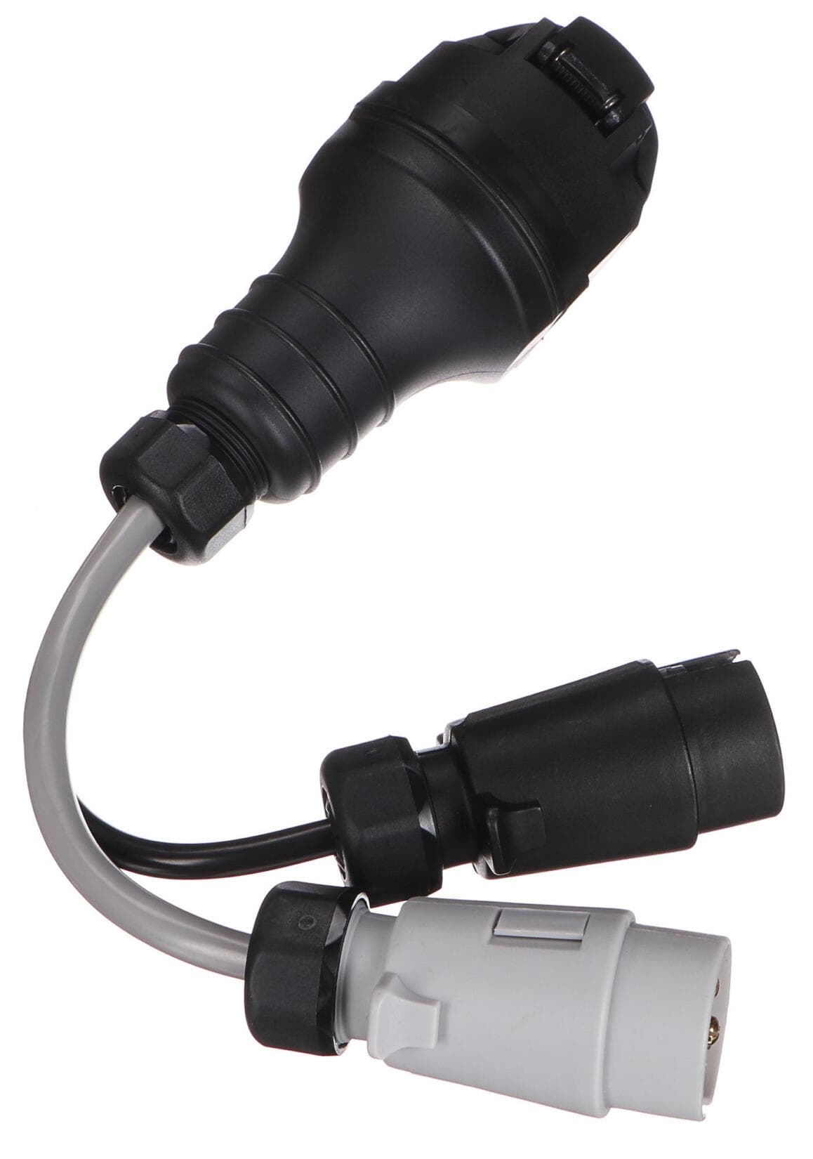 Kabelová redukce zásuvky tažného zařízení TRAILER CABLE 5, ze 13pin na 7pin N+S, 35cm SIXTOL - náhled 4