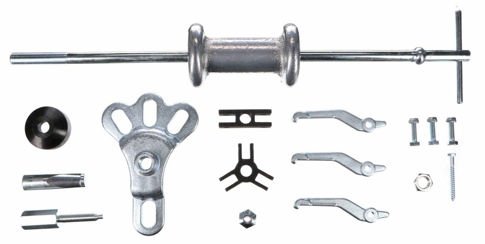 Univerzální sada stahováků s rázovým kluzným kladivem MECHANIC PULLER SET 16 SIXTOL - náhled 2