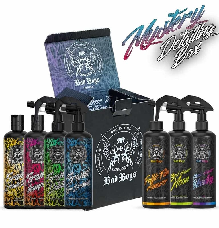 Bad Boys Mystery Detailing Box - Dárková sada autokosmetiky velikost L - náhled 3