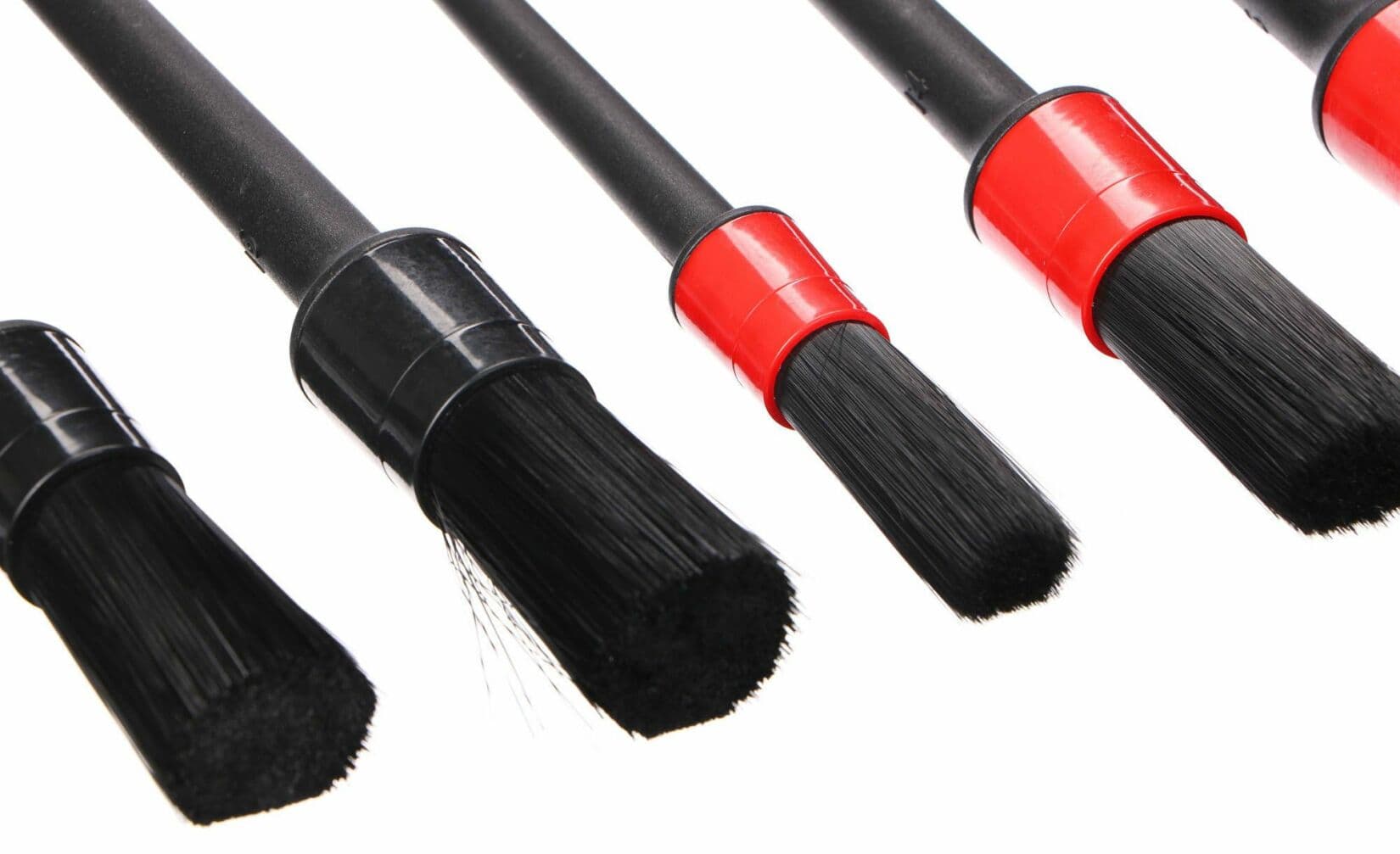 Sada precizních štětců pro čištění auta CAR DETAILING BRUSH 6, 6ks SIXTOL - náhled 4