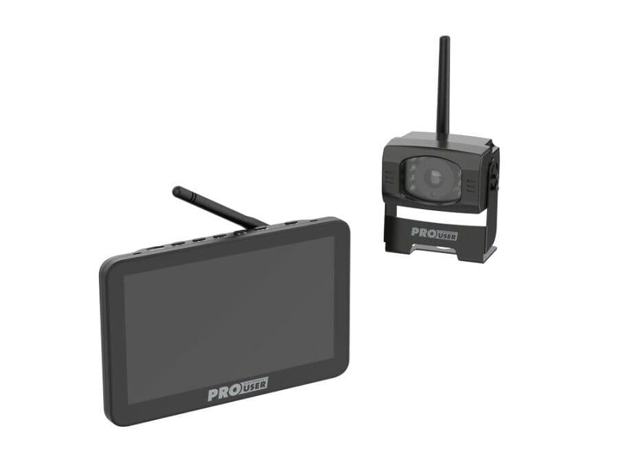 FULL HD bezdrátový kamerový systém  Pro user DRC7040 - 7" LCD + couvací kamera s infra - náhled 2