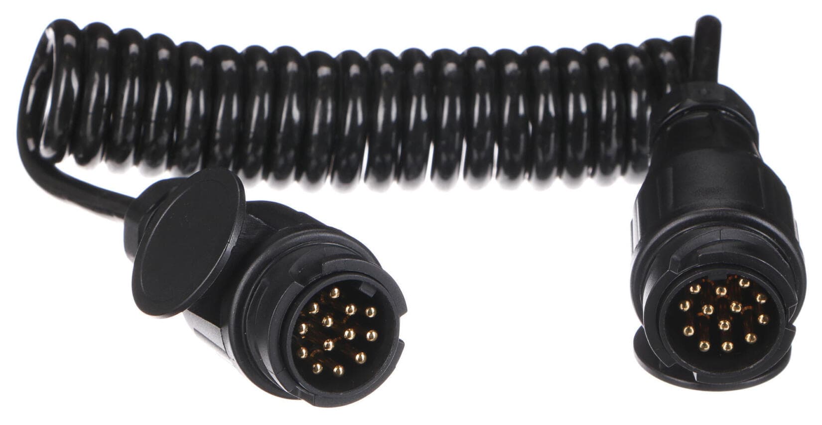 Propojovací spirálový kabel zástrčky tažného zařízení TRAILER CABLE 4, 13-13pin, 3m SIXTOL - náhled 3