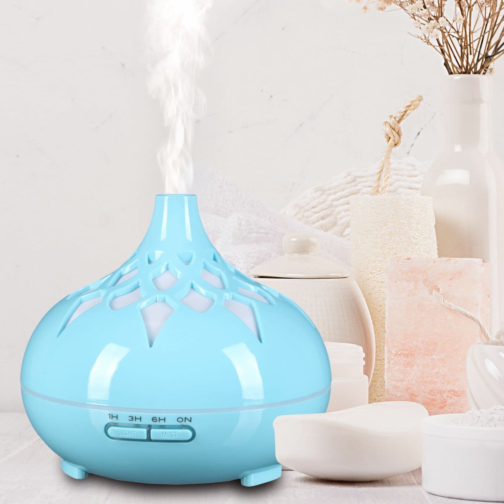 Aroma difuzer Palm modrý lesk 500ml SIXTOL - náhled 2