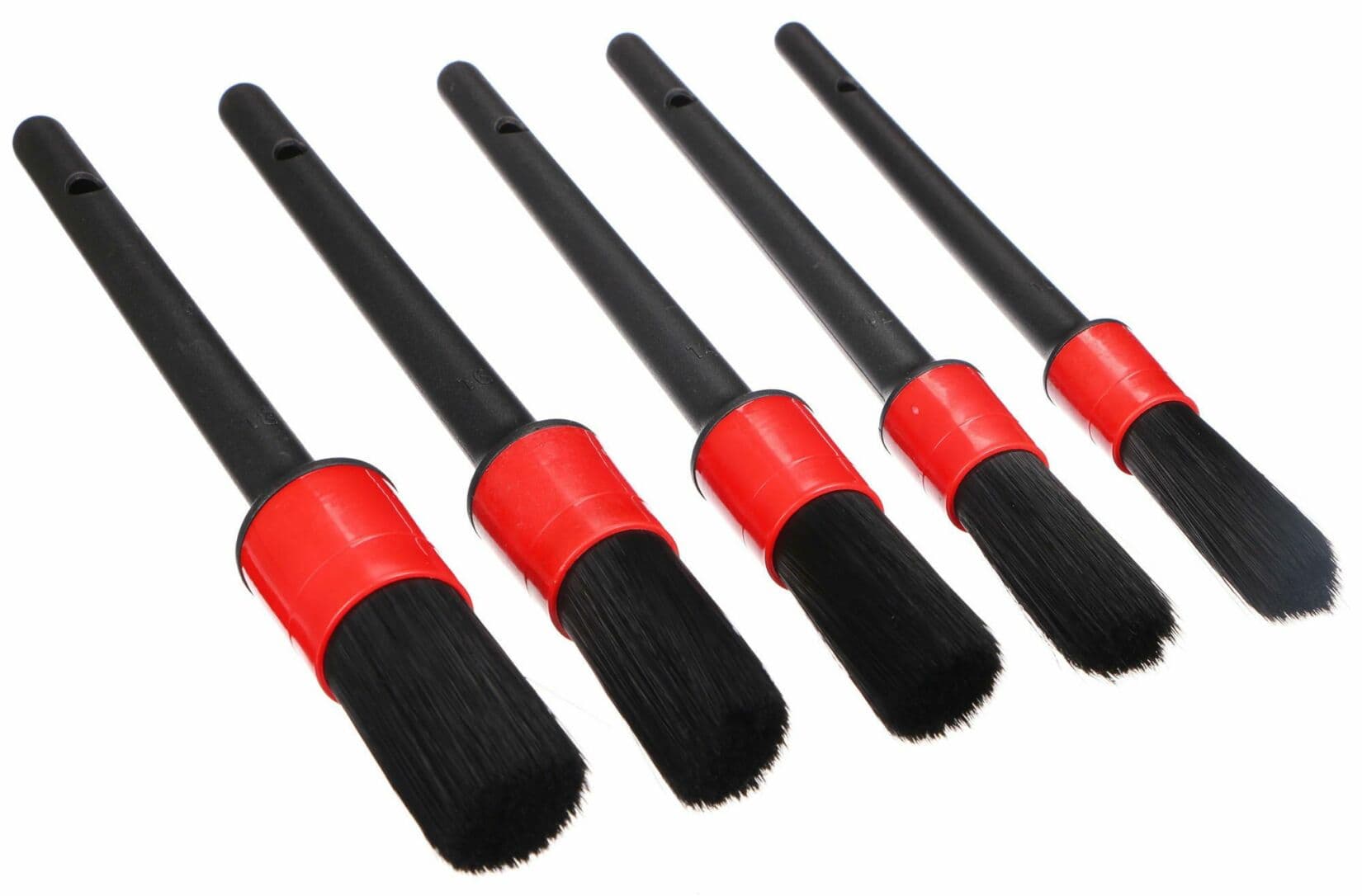 Sada měkkých precizních štětců pro čištění auta CAR DETAILING BRUSH 5 SOFT, 5ks SIXTOL - náhled 3