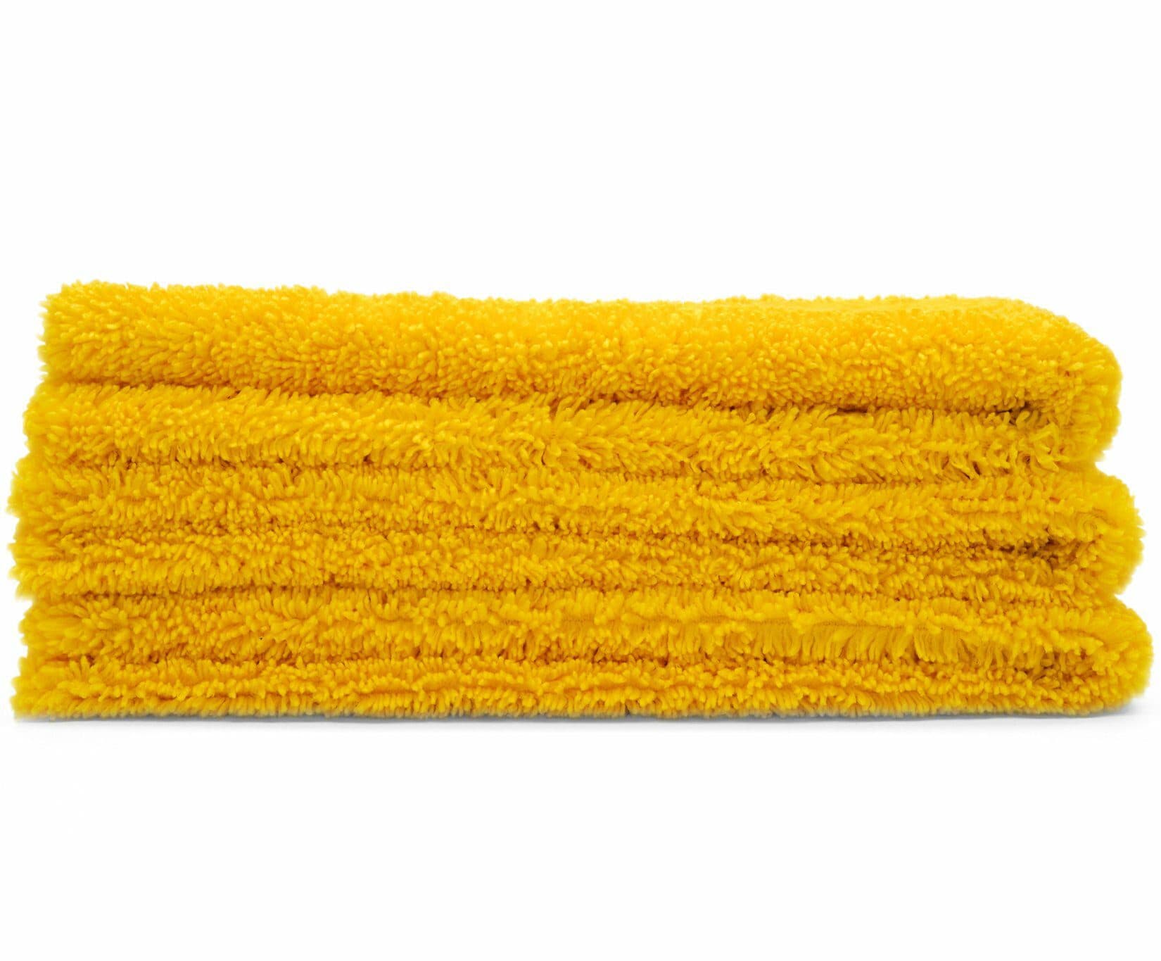 Sada mikrovláknových utěrek The Collection Dual Pile 420 GSM 40x40 cm 3 pack (Gold) - náhled 3