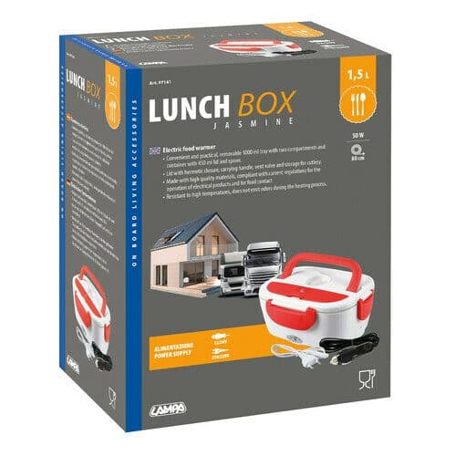 Elektrický jídelní box - 1,5 L - 12/24V+220V - 50W LAMPA - náhled 2