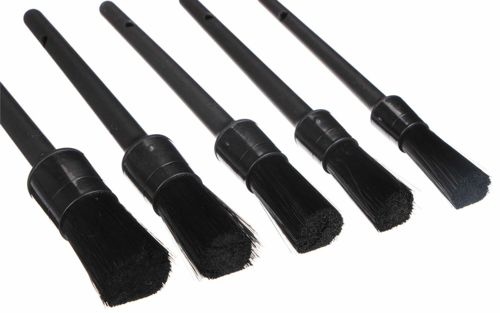 Sada tvrdých precizních štětců pro čištění auta CAR DETAILING BRUSH 5 HARD, 5ks SIXTOL - náhled 3