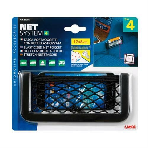Kapsa ze síťoviny do auta  17 x 8 cm System-4 LAMPA - náhled 2
