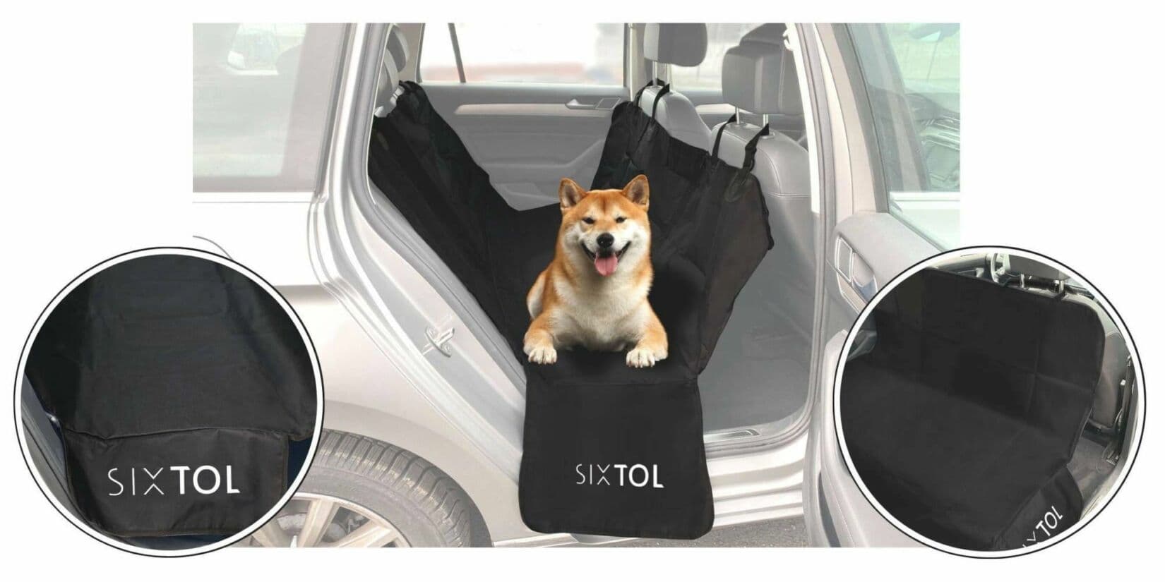 Ochranná deka do auta pod psa CAR MAX SIXTOL - náhled 2