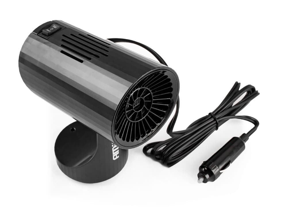 Ventilátor s topením a rozmrazováním skel 12V 150W AMIO - náhled 2