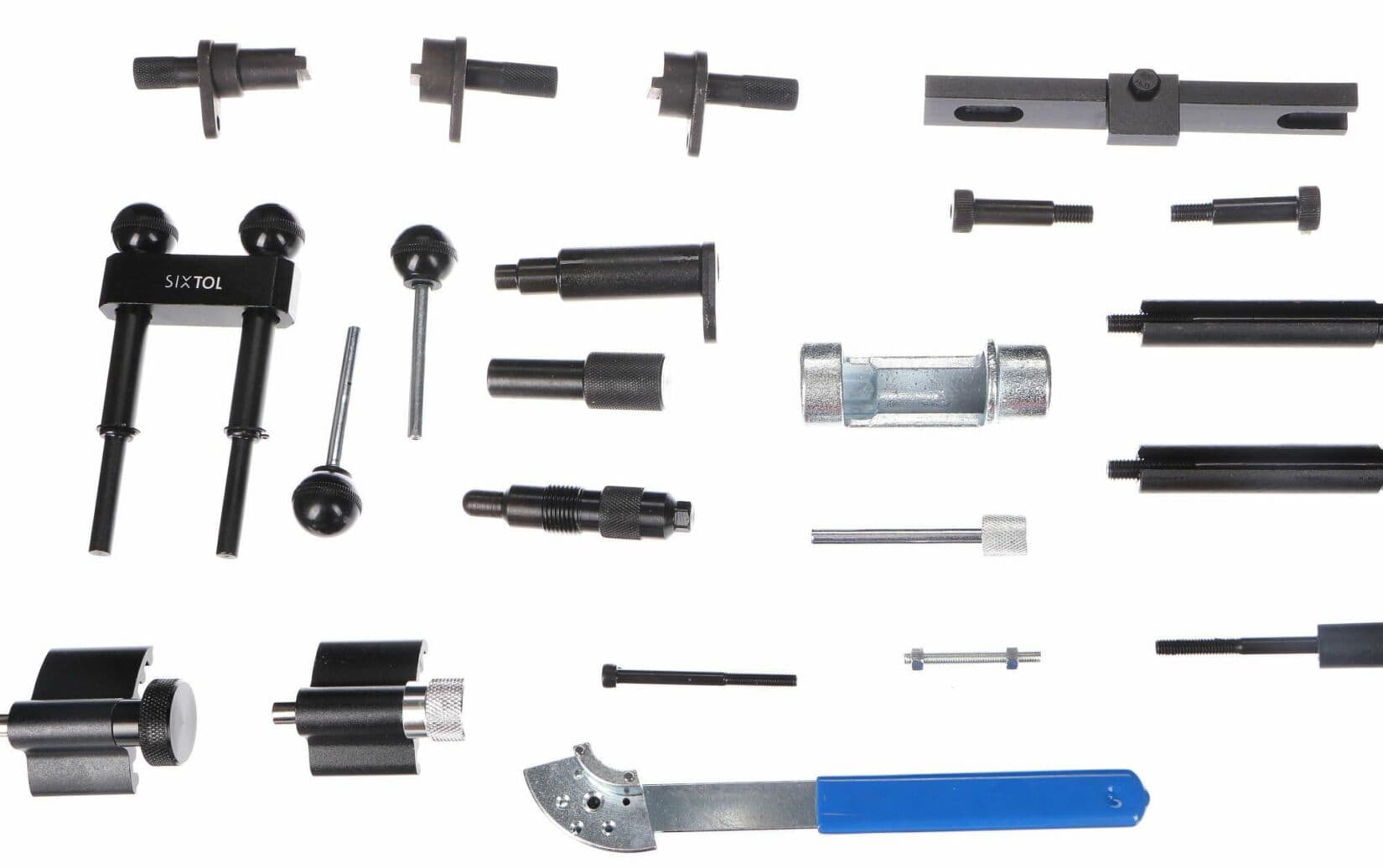 Přípravek pro časování naftových/benzínový motorů MECHANIC ENGINE TIMING 34, VAG TDI, 34ks SIXTOL - náhled 2