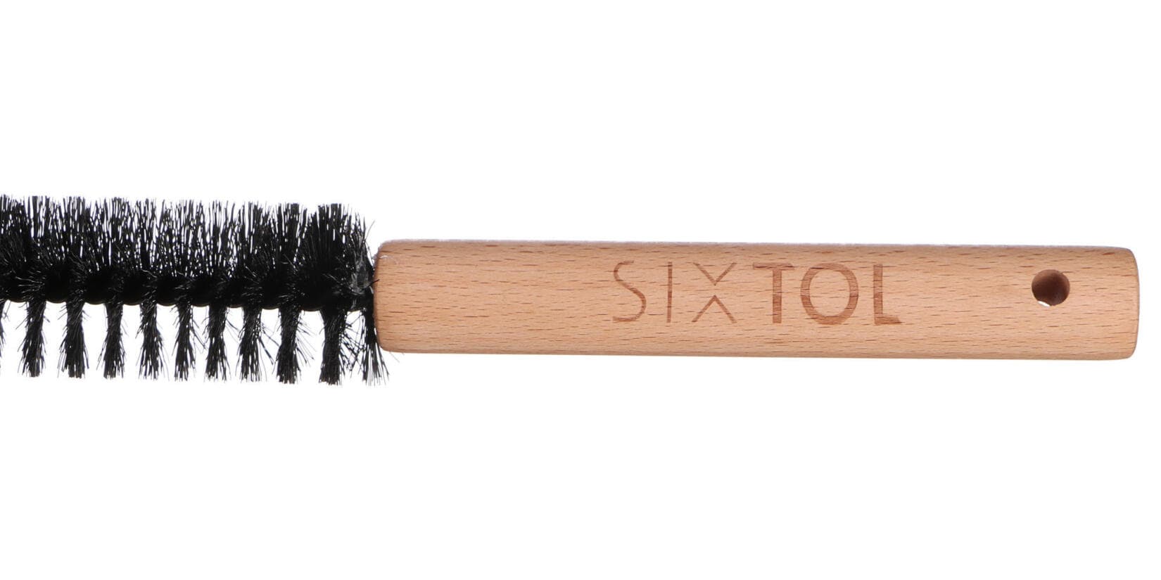 Úzký kartáč pro detailní čištění jízdního kola CAR DETAILING WOOD BRUSH 3 SIXTOL - náhled 4