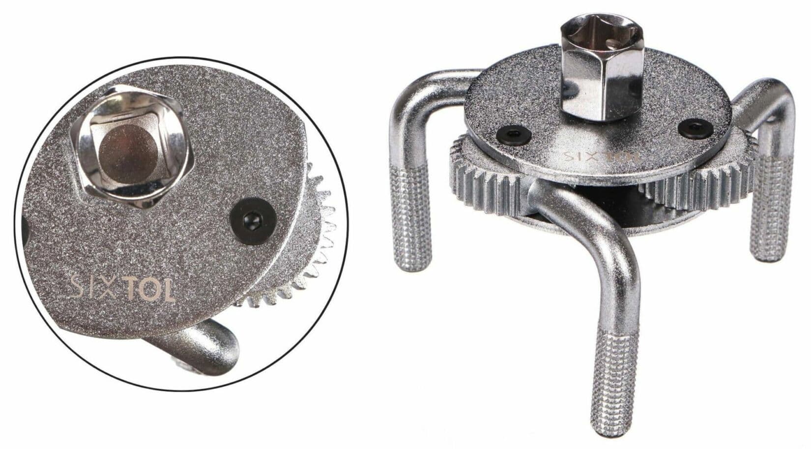 Klíč na olejový filtr MECHANIC OIL WRENCH 1, 1/2" (67-130 mm) SIXTOL - náhled 2