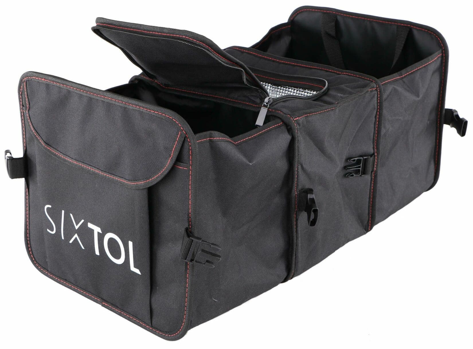 Organizér do kufru auta CAR COMPACT 5 THERMO, 5 přihrádek, termotaška, skládací SIXTOL - náhled 5