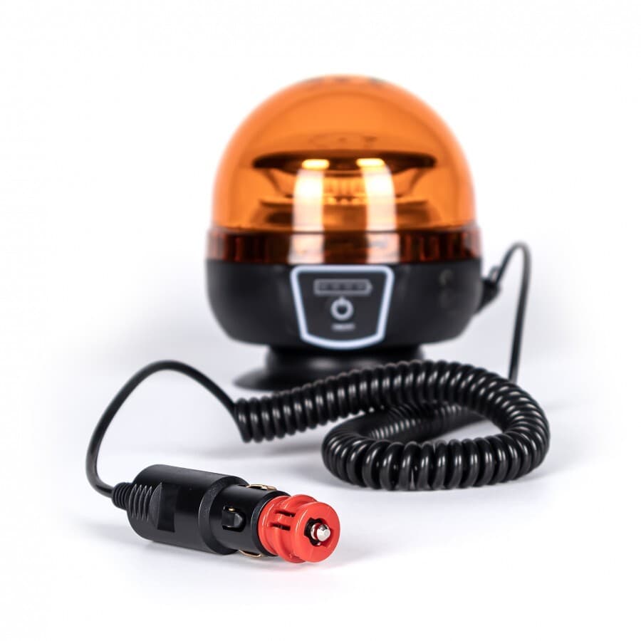 PROFI LED maják s dálkovým ovladačem 12-24V 45LED, oranžový, ECE R10, IP65 - náhled 3