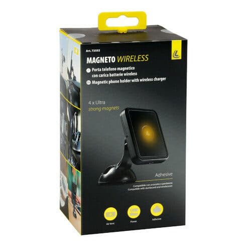 Lampa L72552 Magnetický držák mobilního telefonu Magneto Wireless s bezdrátovou nabíječkou - náhled 3