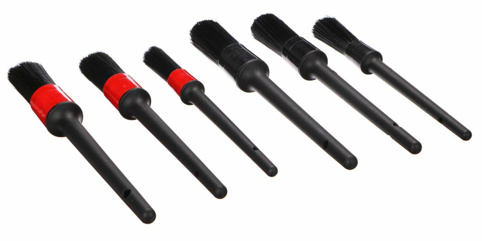 Sada precizních štětců pro čištění auta CAR DETAILING BRUSH 6, 6ks SIXTOL - náhled 2