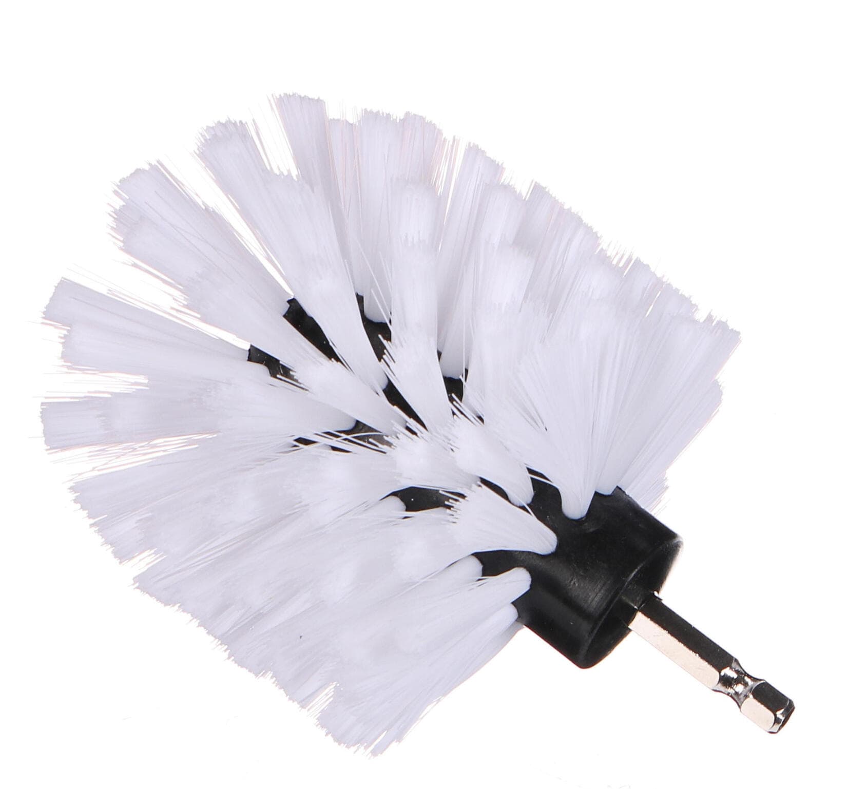 Kulatý kartáč na vrtačku pro čištění auta CAR DETAILING DRILL BRUSH ONE SOFT, měkký SIXTOL