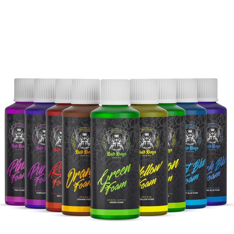 Bad Boys Active Snow Box - Sada 9 barevných pěn (9 x 100ml) - náhled 4