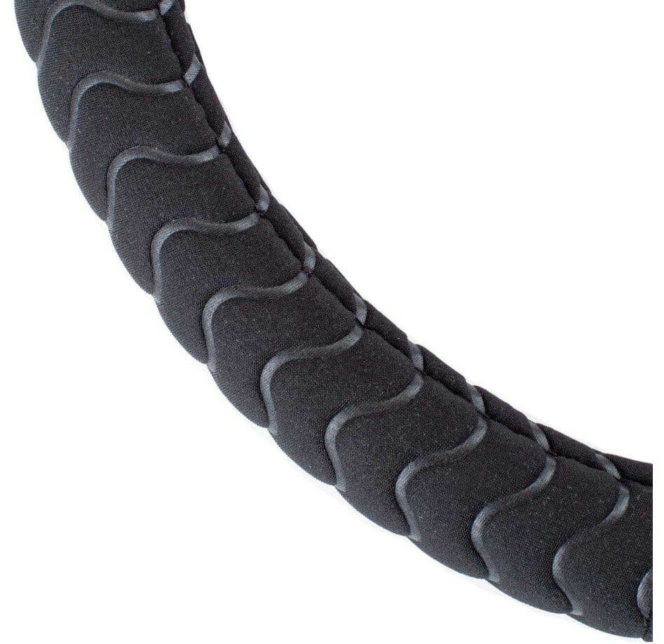 Potah volantu s vlnkami UNI 37-39cm - černý - náhled 2