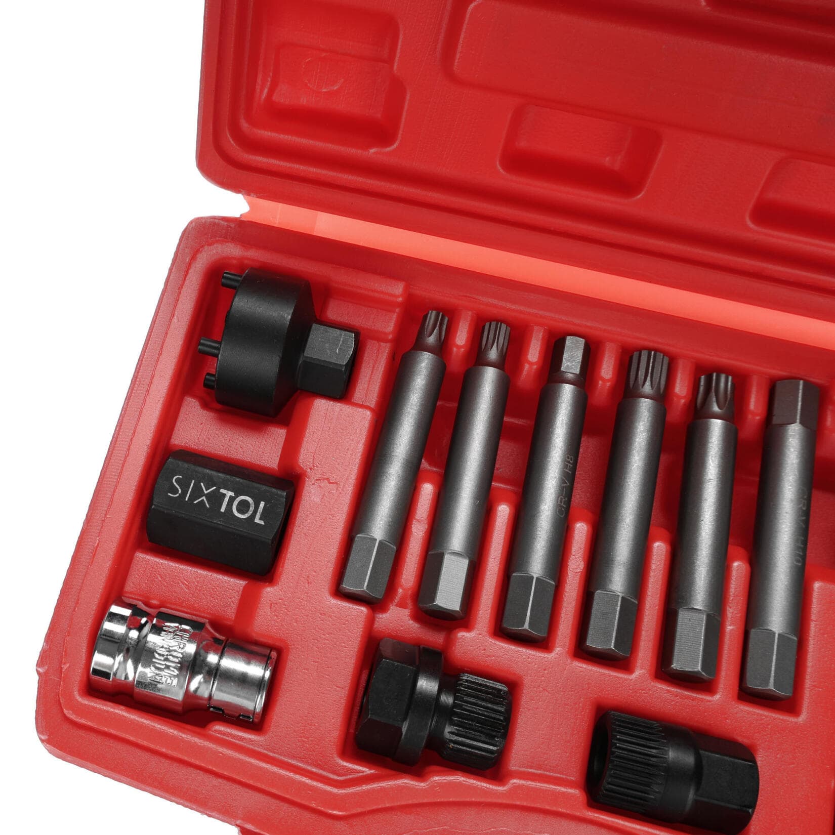 Sada na demontáž řemenice MECHANIC PULLEY SET 1, 13 ks SIXTOL - náhled 4