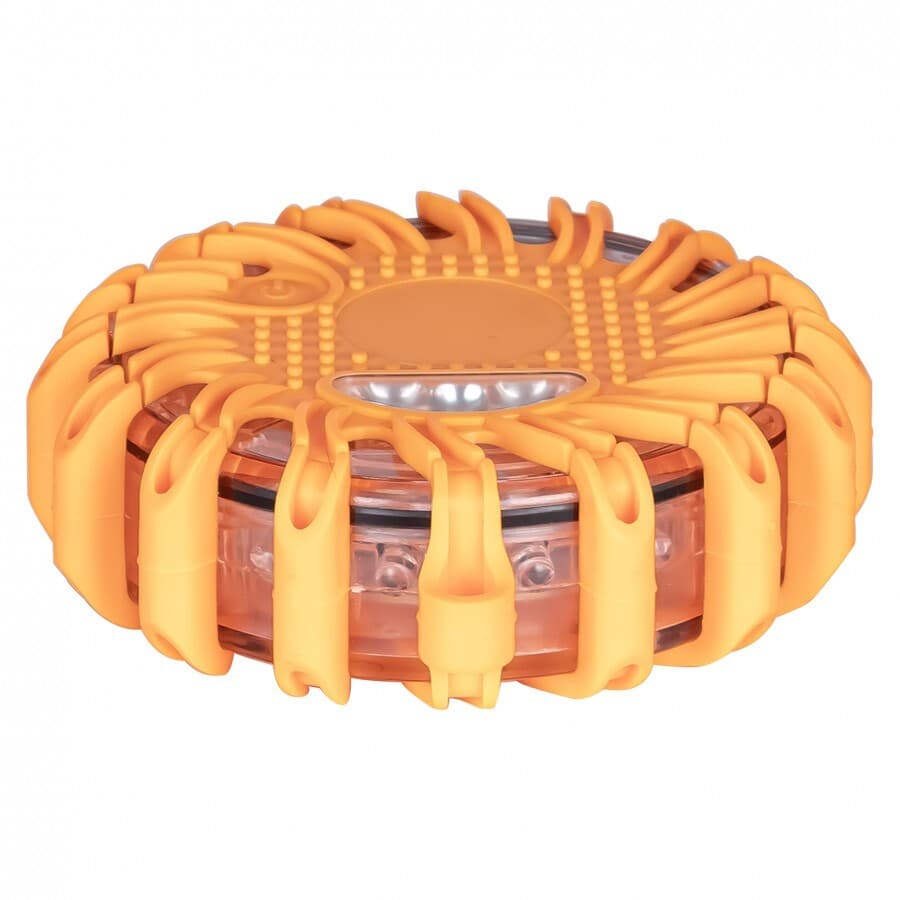 LED výstražná světla 16LED, oranžová, set 6ks - náhled 2