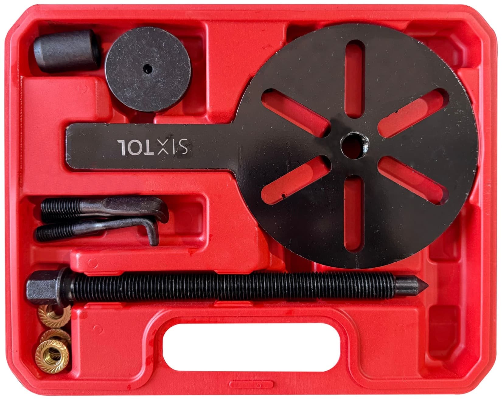 Sada s tříramenným stahovákem vnitřních ložisek MECHANIC BEARING PULLER 4 SIXTOL - náhled 3