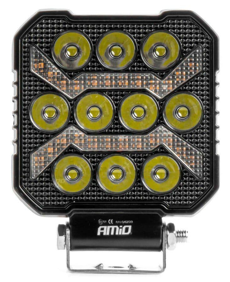 LED pracovní světlo 9-36V 54W 10000lm 110x110x38mm - náhled 5