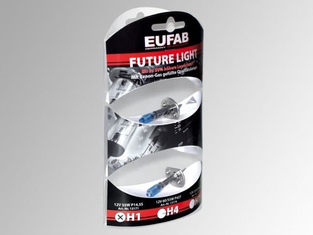 Autožárovky H1, Future Light,  2 ks v blistru EUFAB - náhled 2