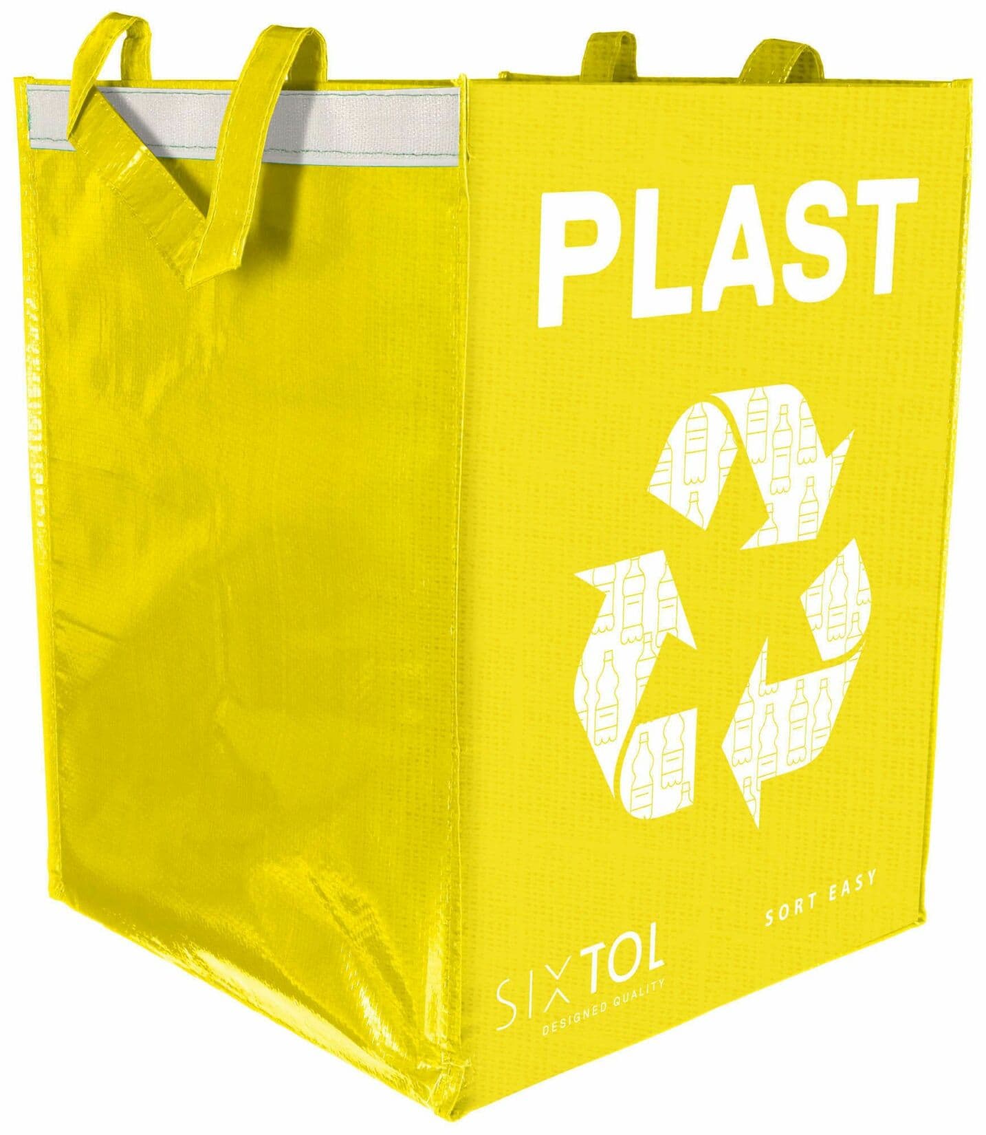 Tašky na tříděný odpad SORT EASY 4 METAL, 30x30x40cm, 4x36l, 4ks SIXTOL - náhled 4