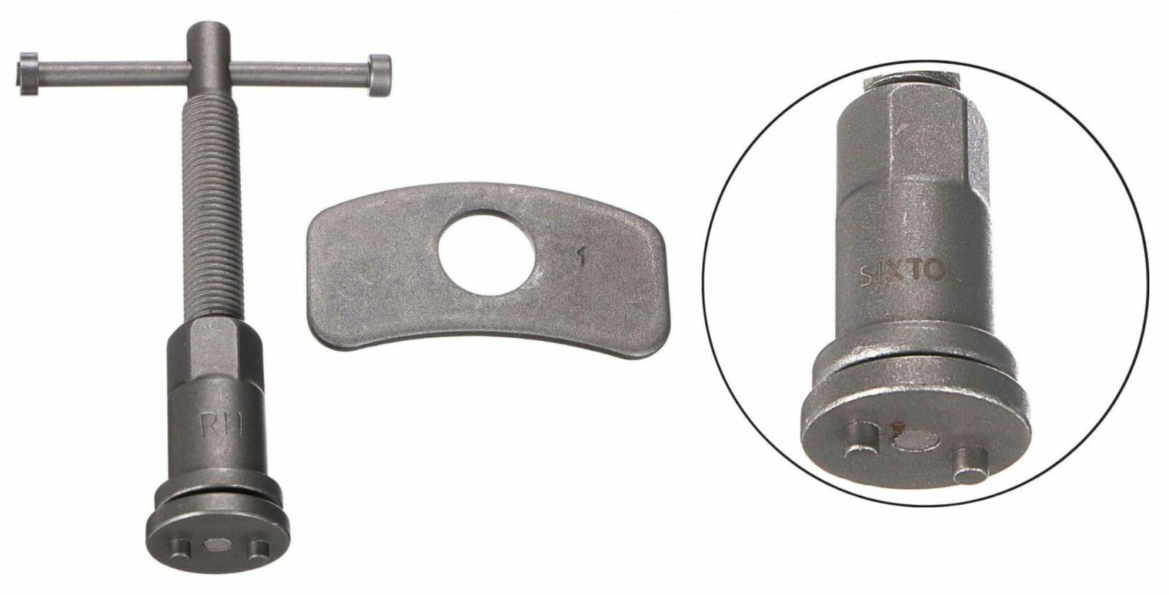 Stlačovák brzdových pístů MECHANIC BRAKE ONE R, pravotočivý SIXTOL - náhled 3