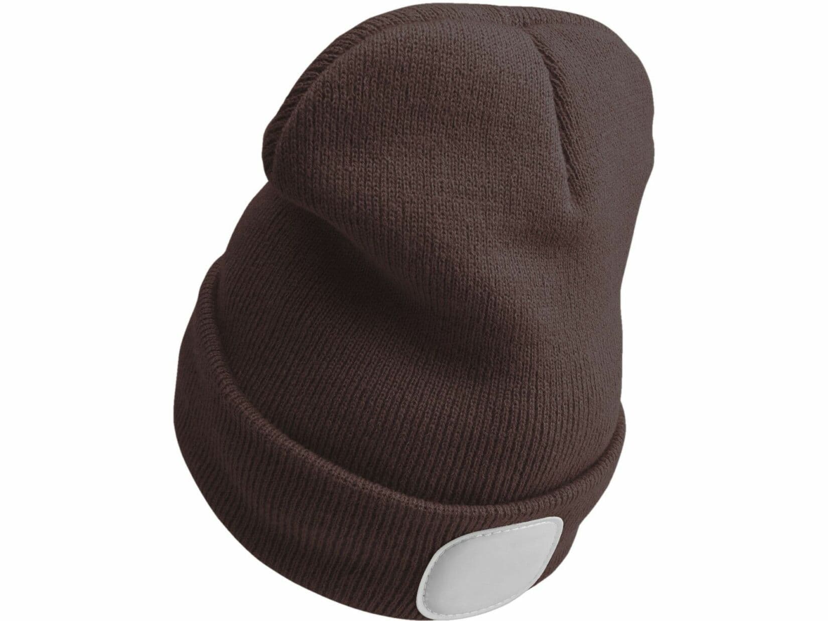 Čepice s čelovkou 180lm, nabíjecí, USB, univerzální velikost, bavlna/PE, hnědá SIXTOL - náhled 2