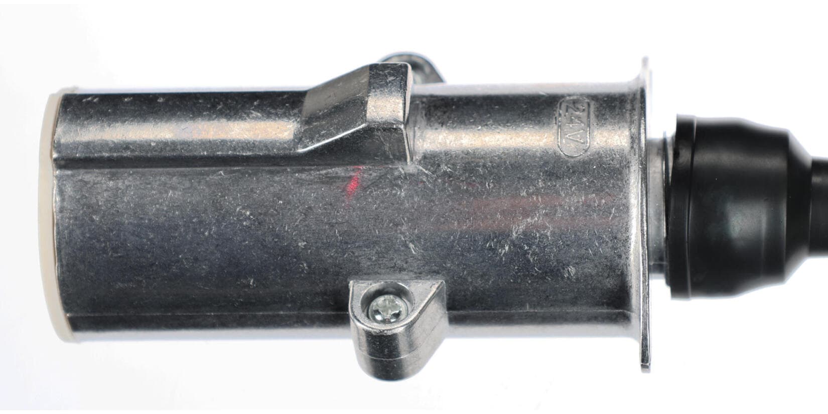 Propojovací spirálový kabel 7pin typ S TRAILER CABLE 12, kovová zástrčka, 24V, 3,5m SIXTOL - náhled 5