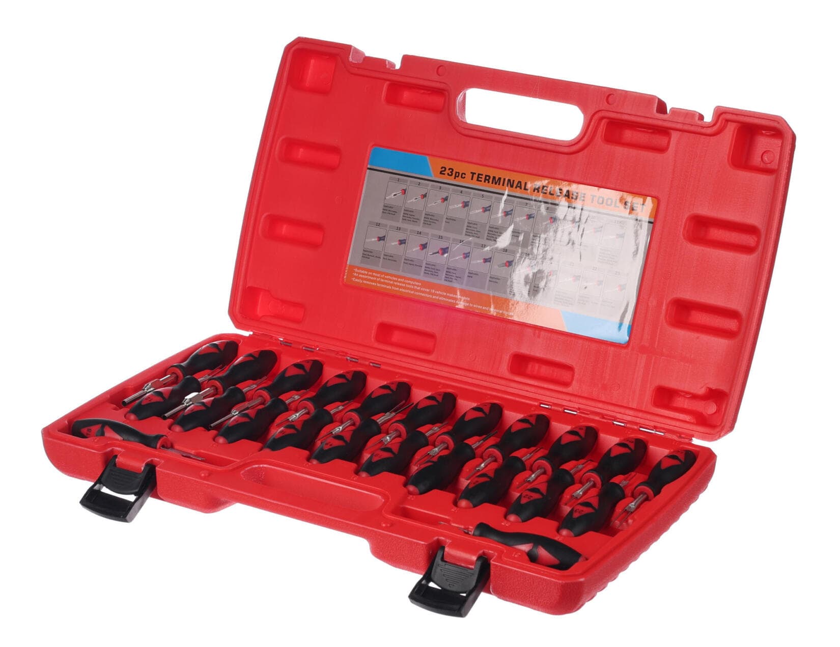 Sada vypichováků pinů a konektorů MECHANIC TERMINAL PIN SET 1, 23 ks SIXTOL - náhled 2