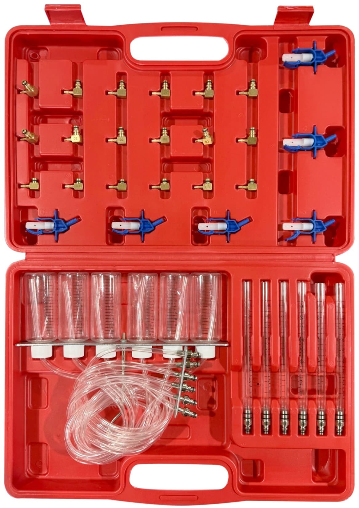 Testovací sada pro měření průtoku vstřikovačů Common Rail MECHANIC FLOW METER 1 SIXTOL - náhled 2