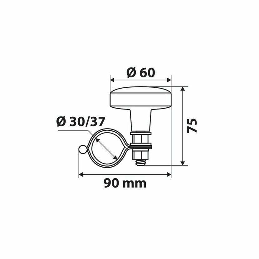 Madlo na volant Spinny Ring LAMPA - náhled 3