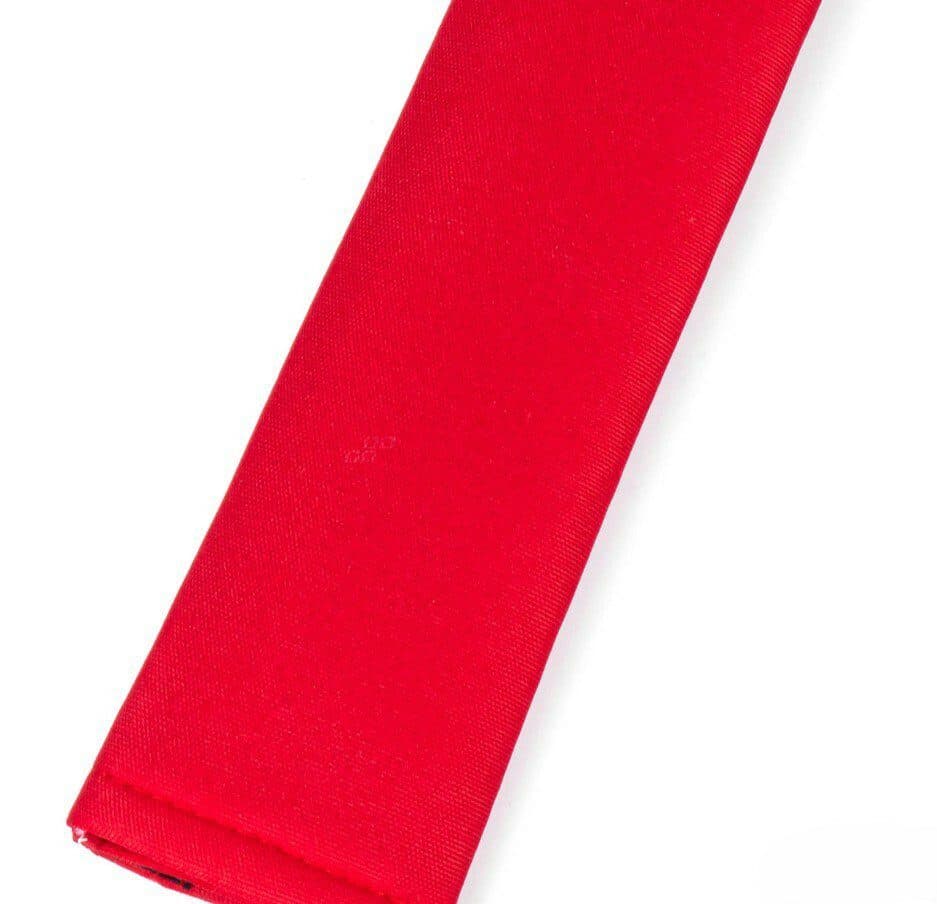 Návleky na bezpečnostní pásy 2ks červené - náhled 2