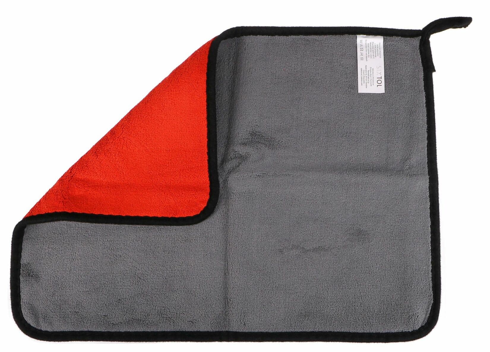 Čistící utěrka z mikrovlákna na mytí auta CAR DETAILING WASH TOWEL S, 30x40cm, 800g/m2 SIXTOL - náhled 2