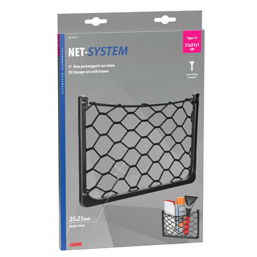 Kapsa ze síťoviny do auta Net-System 11 - LAMPA 31x21x1cm - náhled 2