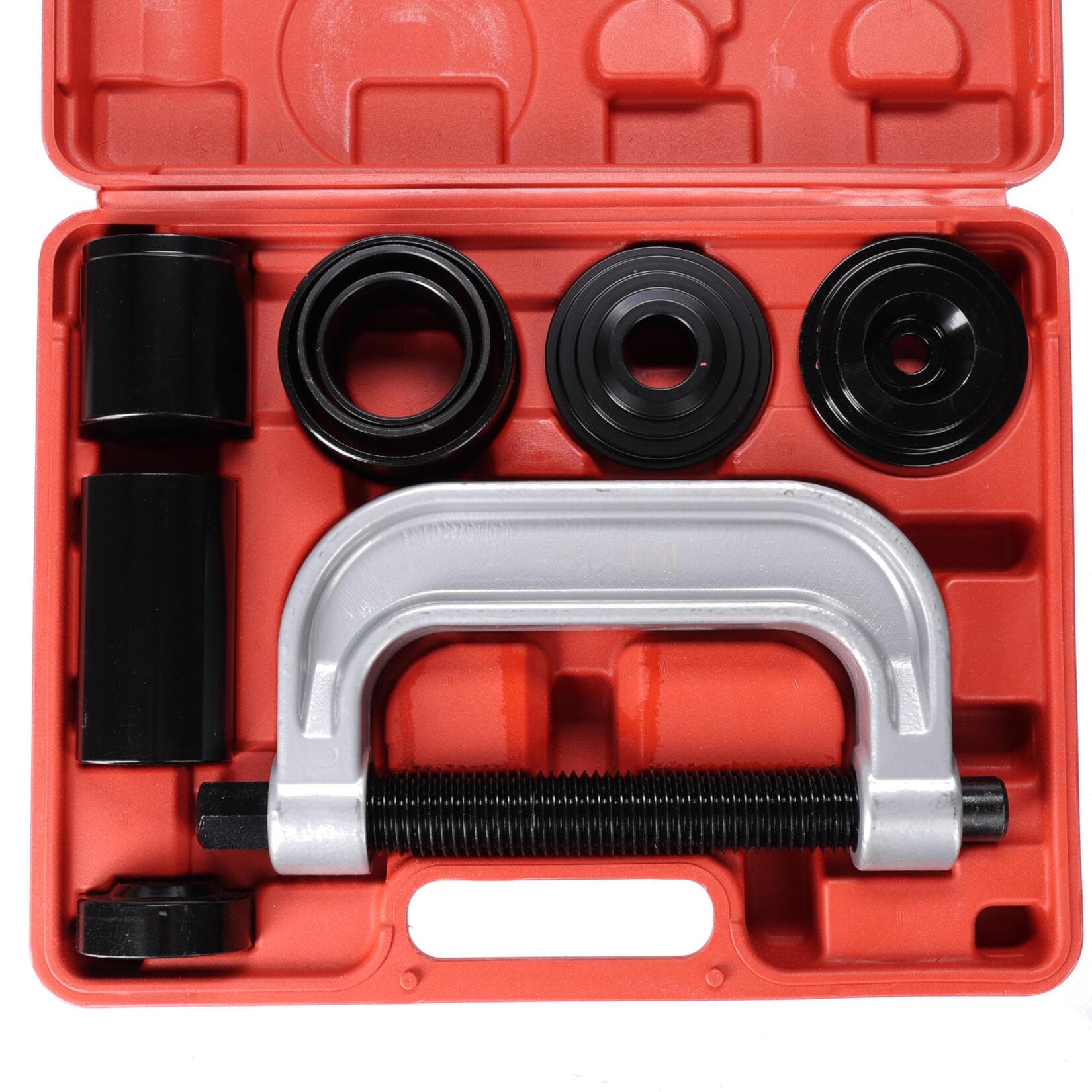 Sada adaptérů pro demontáž kulových čepů MECHANIC BALL JOINT 6, 10 ks SIXTOL - náhled 3