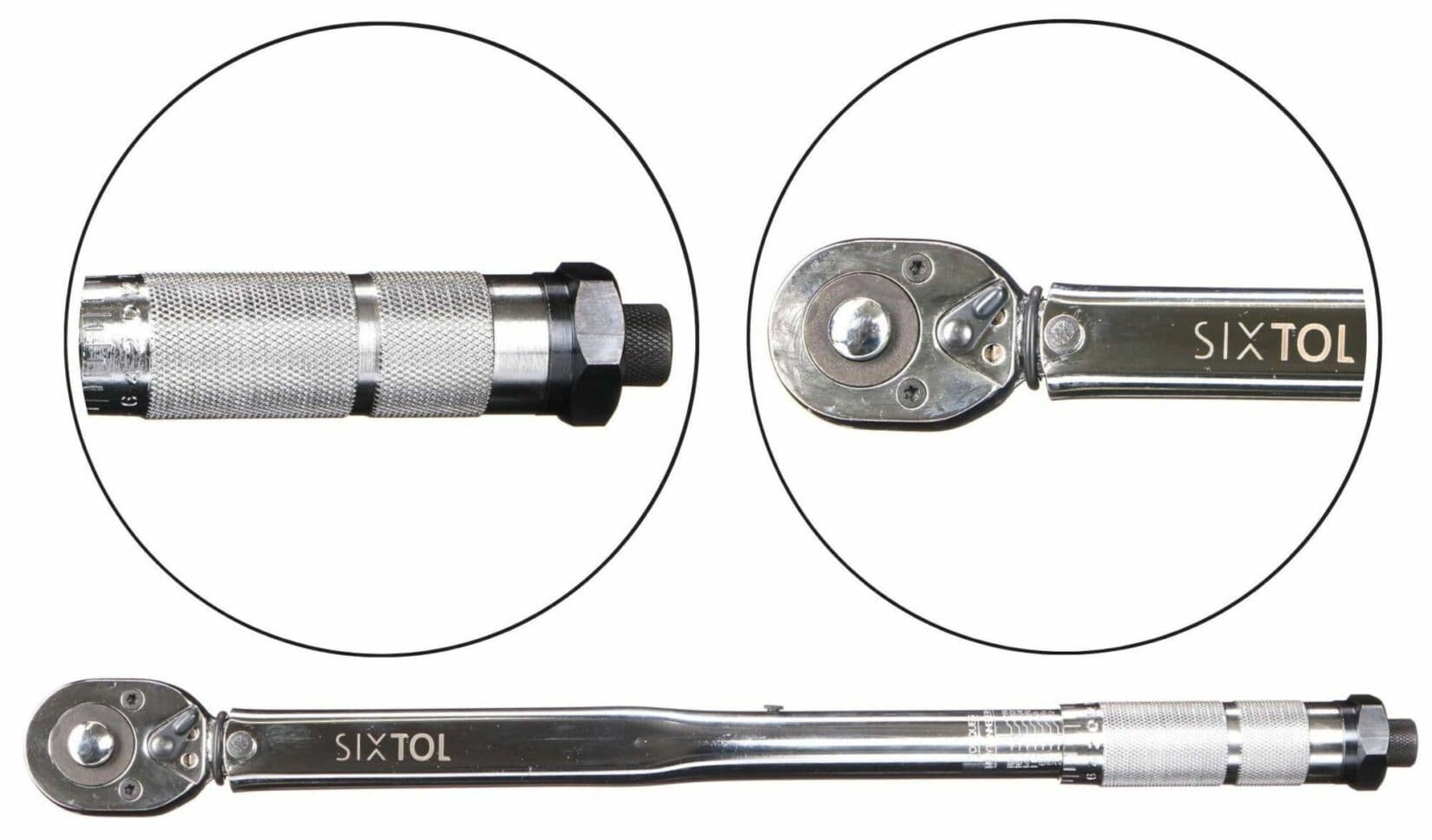 Momentový klíč MECHANIC TORQUE 1, 1/2“, 28-210 Nm SIXTOL - náhled 2