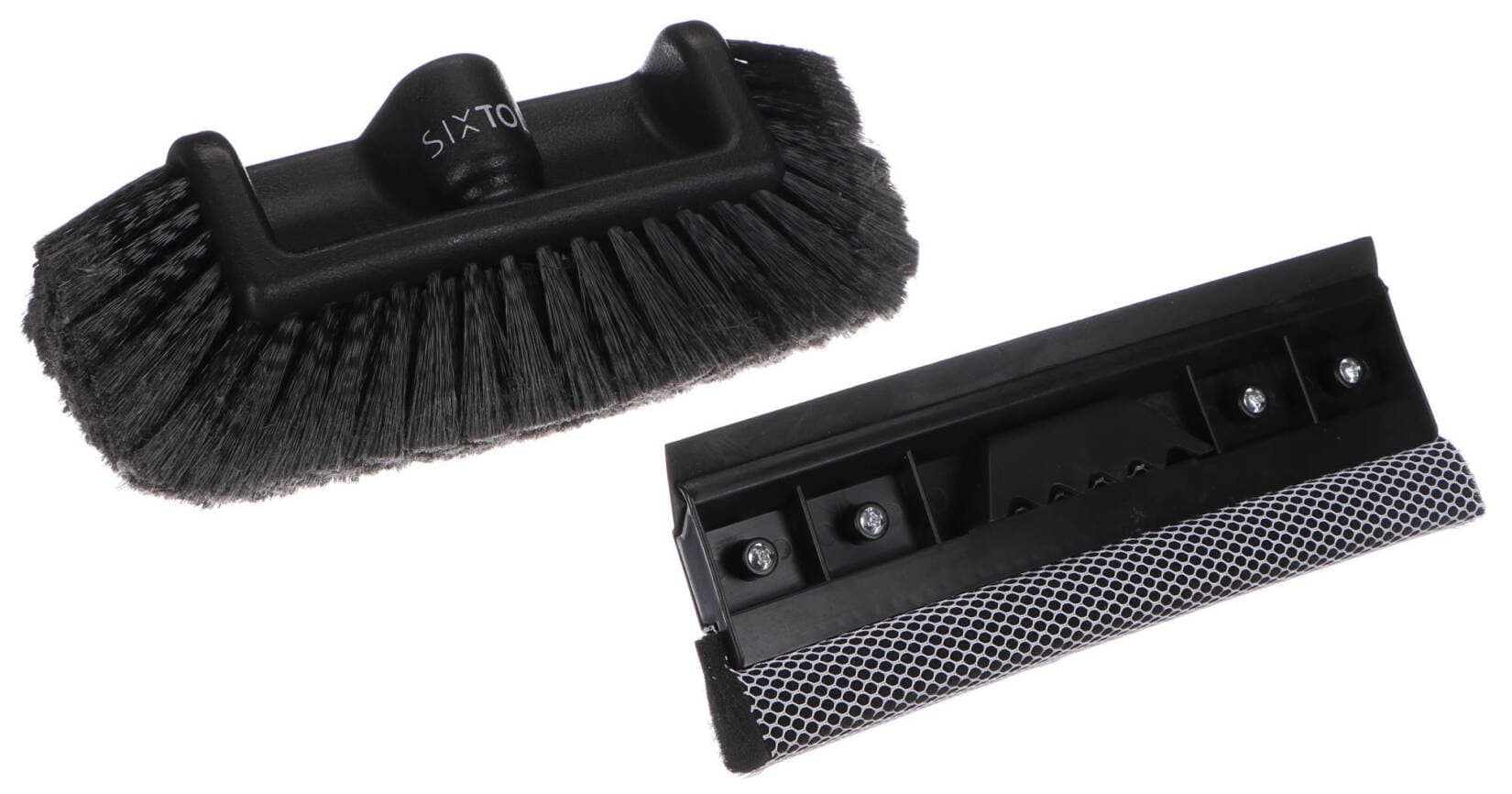 Průtokový kartáč na mytí auta se dvěma nástavci CAR DETAILING WASH BRUSH SET 3, 280cm SIXTOL - náhled 5