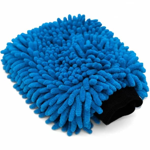 Mycí rukavice The Collection Chenille Wash Mitt (Petrol Blue) - náhled 4